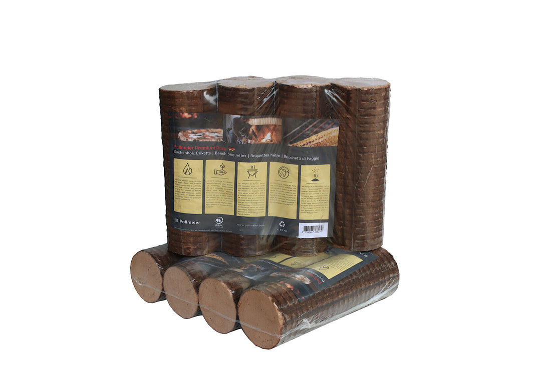 Briquettes de hêtre sur palette Premium Plus – 960 kg