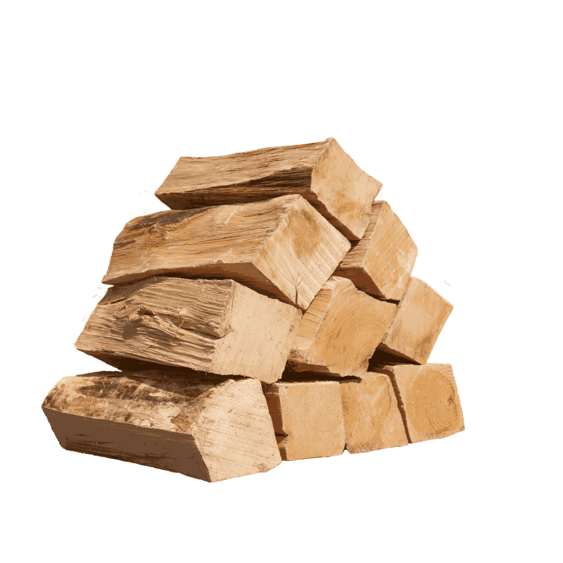 Bois de chauffage haute performances - sec séchoirs - prêt à l'emploi - mélange feullus