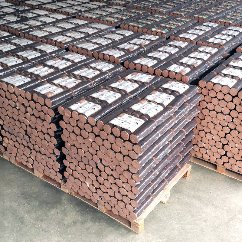 Bûches compressées 100% hêtre - Palette de 1040kg